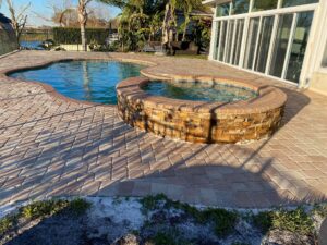 pool deck pavers St. Augustine